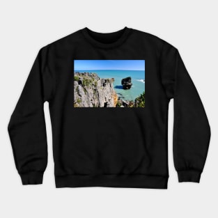 Nouvelle Zélande - Punakaiki, Les Pancakes Crewneck Sweatshirt